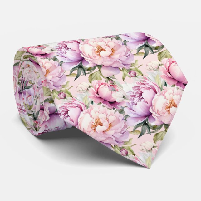 Peonies Blommigt Peony Flowers Slips (Rullad)