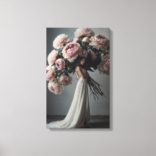 Peonies Canvastryck
