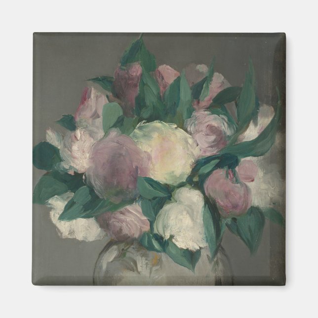 Peonies - Édouard Manet Magnet (Framsidan)