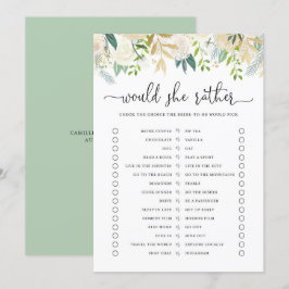 Peonies Guld Glitter skulle hellre skapa ett spelk Inbjudningar