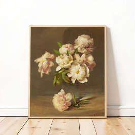 Peonies in a Vas, Charles Ethan Porter Poster