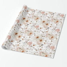 Peonies in Bloom Presentpapper