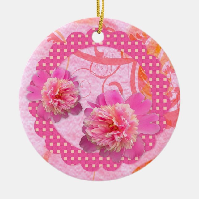 Peonies Ornament (Framsidan)
