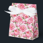Peonies Print Party Treat Box Presentaskar<br><div class="desc">Parti-rutan visas med en fin blommigt av rosa peonies. Anpassa det här objektet eller köp som det är. Tips! Lägg till dina underbara behandlingar och lägg till lite festligt band. Licensierad bild</div>