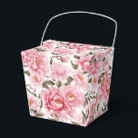 Peonies Print Party Treat Box Presentaskar<br><div class="desc">Parti-rutan visas med en fin blommigt av rosa peonies. Anpassa det här objektet eller köp som det är. Tips! Lägg till dina underbara behandlingar och lägg till lite festligt band. Licensierad bild</div>
