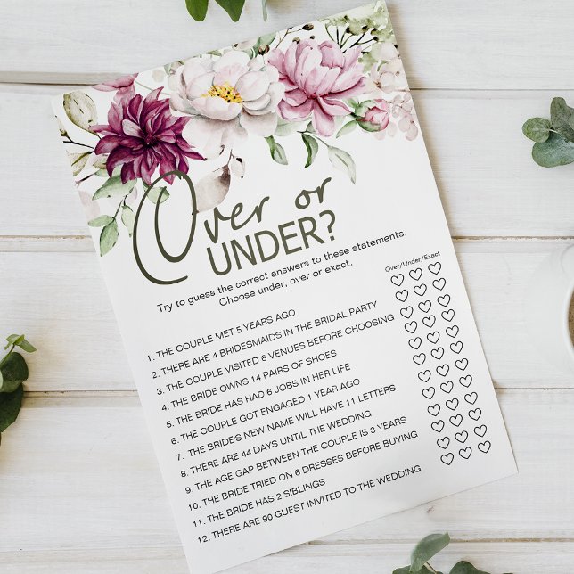 Peonies Rosa Blommigt Game over under Flygblad (Skapare uppladdad)