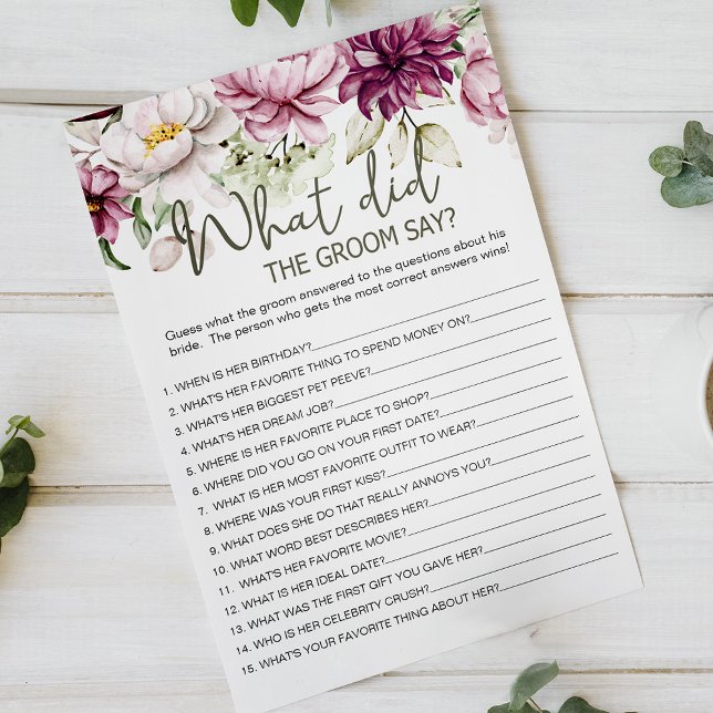 Peonies Rosa Blommigt Game skulle säga: Flygblad (Skapare uppladdad)