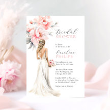 Peonies  Rosa Bride Dress MÖHIPPA