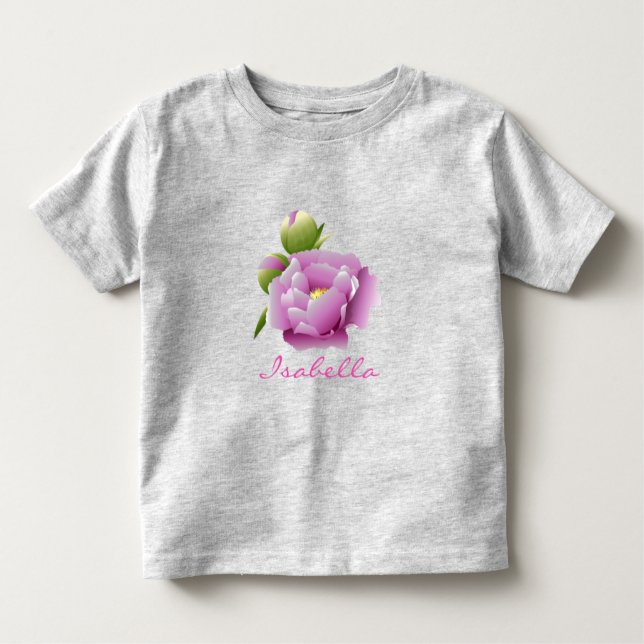 Peonies T Shirt (Framsida)