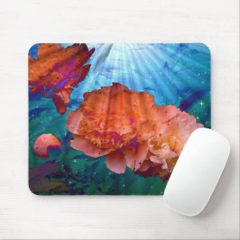 Peonies under Vatten Musmatta