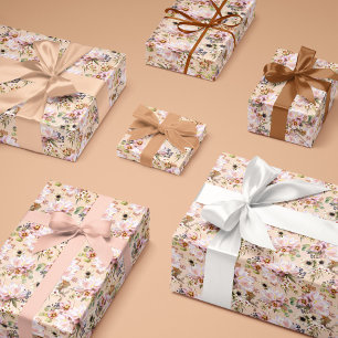 Peony Anemone Hellebore Eucalyptus Rustic Peach Presentpapper