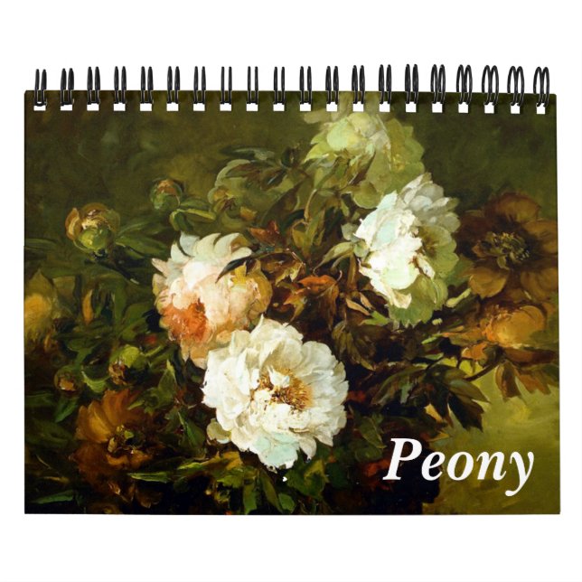 Peony Art Calendar (5,5 x 7 tum) Kalender (Omslag)