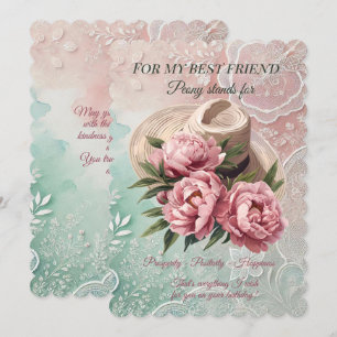 Peony Best Friend Birthday
