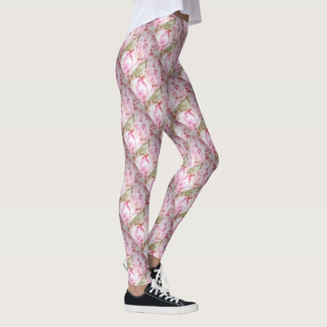 Peony Bliss All-Over-Print Leggings (Höger)