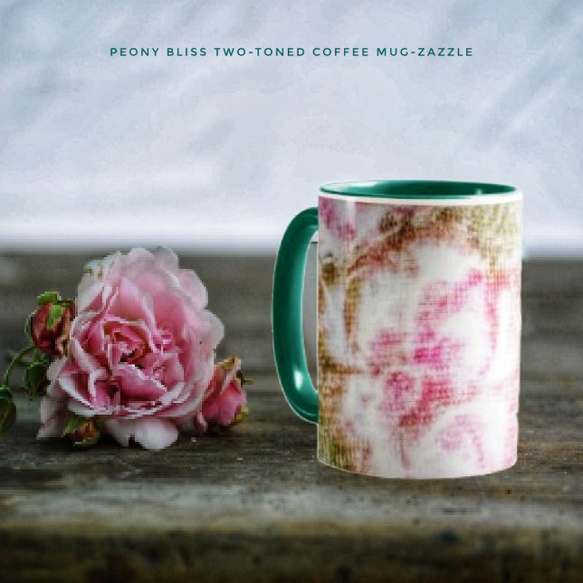 Peony Bliss Mugg (Skapare uppladdad)