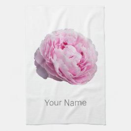 Peony Blommar Ro för blomma och Trädgårds älskare Kökshandduk