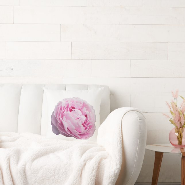 Peony Blommar Ro för blomma och Trädgårds älskare Kudde (Soffa)