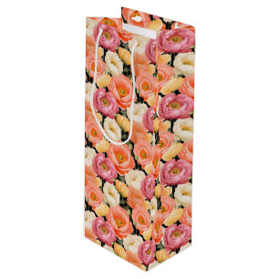 Peony Blommigt Print Gift Bag