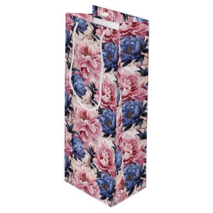 Peony Blommigt Print Gift Bag