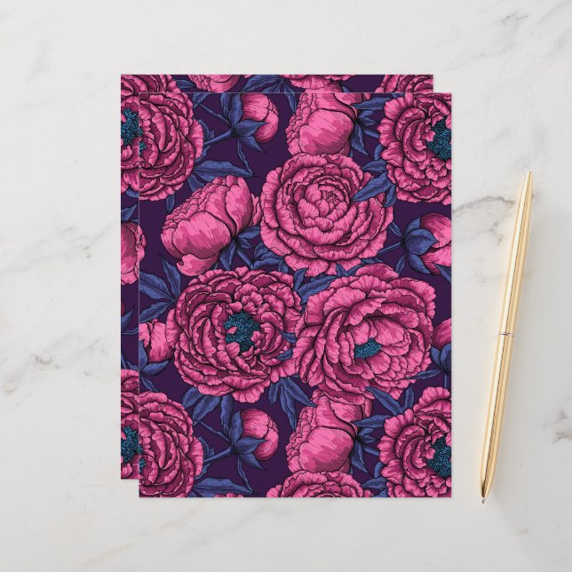 Peony bouquet (Fram/Back In Situ)