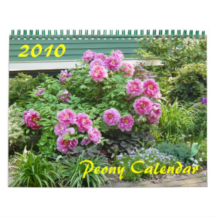 Peony Calendar 2010 Kalender