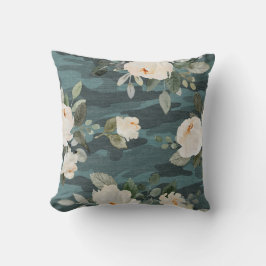 Peony Camo Dekorativ kudde
