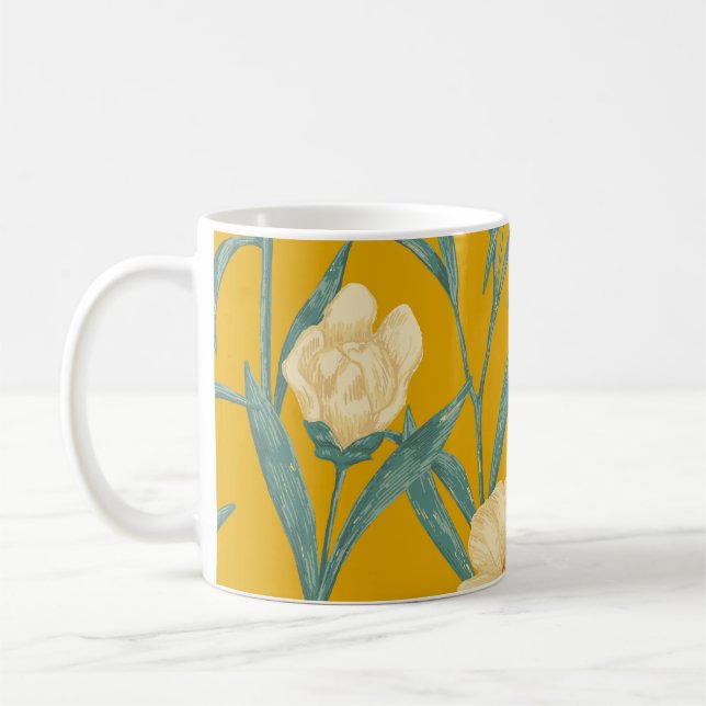 Peony Claire de Lune Vintage Kaffemugg (Vänster)