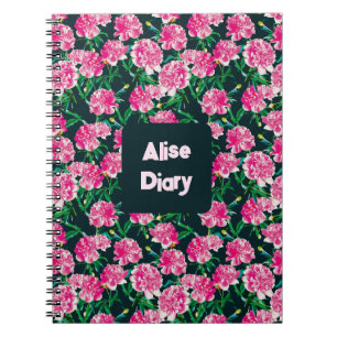 Peony-dagbok. Anteckningsbok