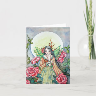 Peony Dawn Fairy - Tomt kort