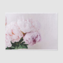 Peony Decoupage Papper Lämnat