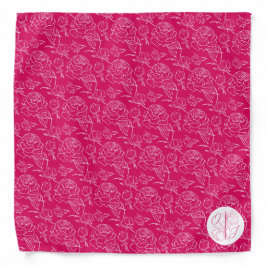 Peony Elegance Bröllop Bandana