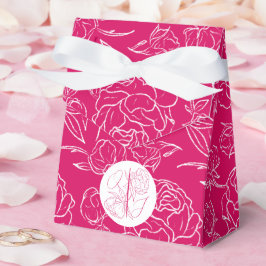 Peony Elegance Bröllop Presentaskar