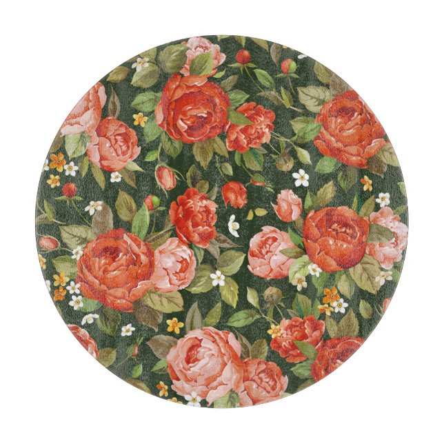 Peony Elegance: Graphic Blommigt Tapet. (Framsidan)