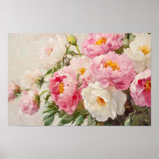 Peony Elegant Ram TV Art Poster (Framsidan)