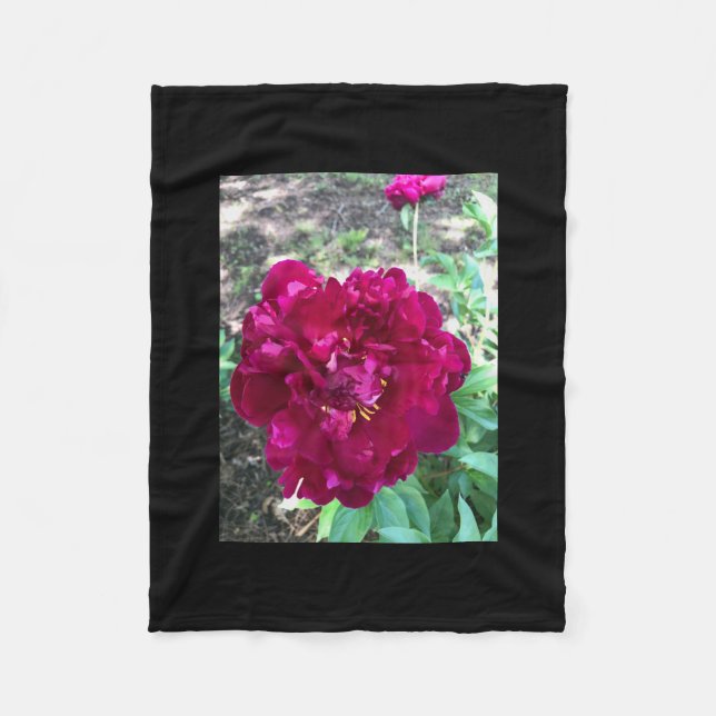Peony Fleece Blanket (Framsidan)