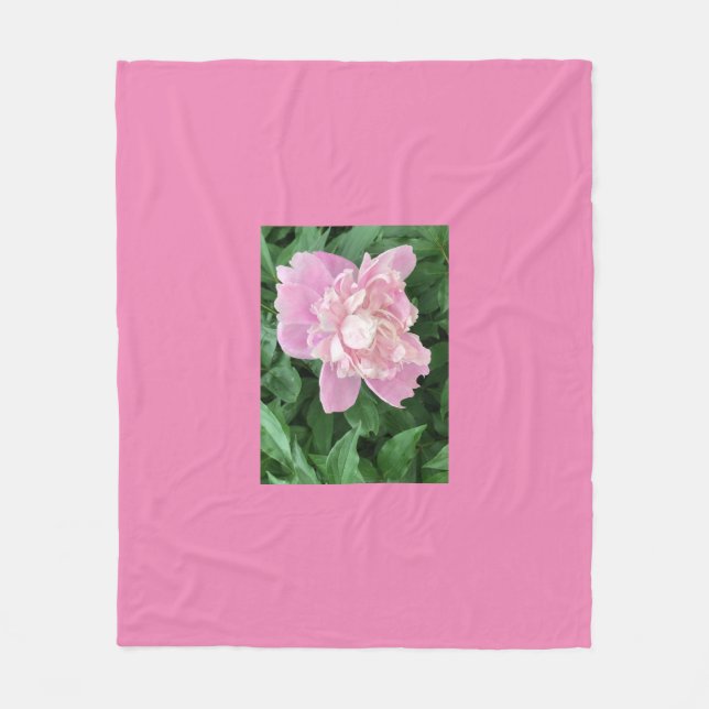 Peony Fleece Blanket (Framsidan)