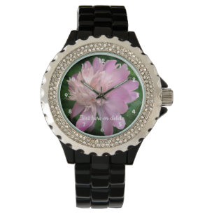 Peony Flower in Bloom Personlig Armbandsur