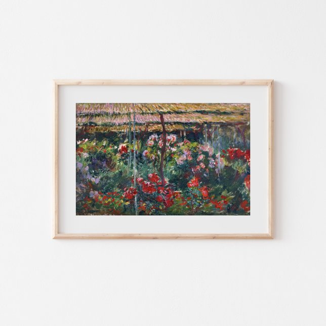 Peony Garden | Claude Claude Monet Poster (Skapare uppladdad)
