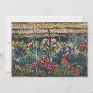Peony Garden Claude Monet