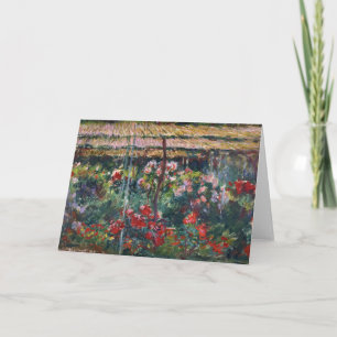 Peony Garden Claude Monet Kort