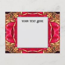 Peony Hearts vycard