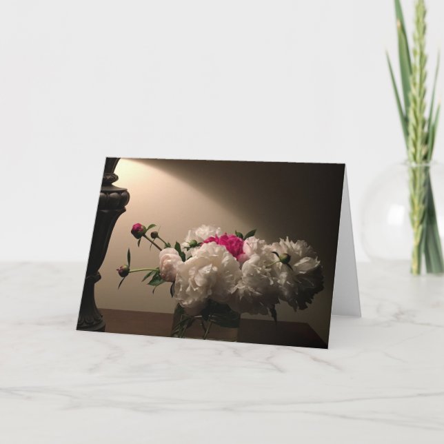 Peony-kort Kort (Framsida)