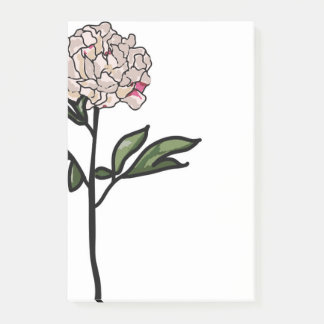 Peony Notepad Post-it Block