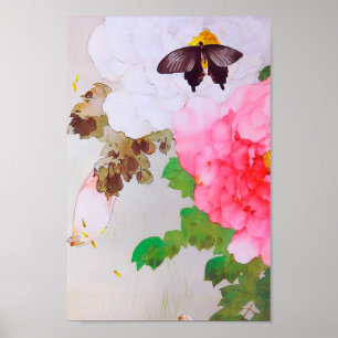 Peony och Butterfly (uppgifter), Watanabe Seitei Poster