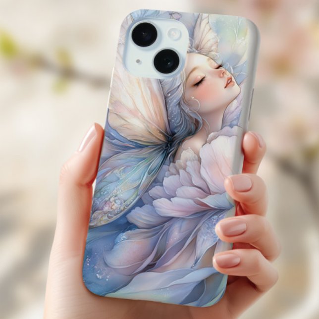 Peony Of The Dawn (the Iphone 13 mini with the image of Peony of the Dawn shown in the hand of a young woman)