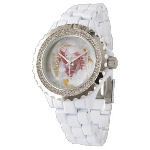 Peony petals armbandsur