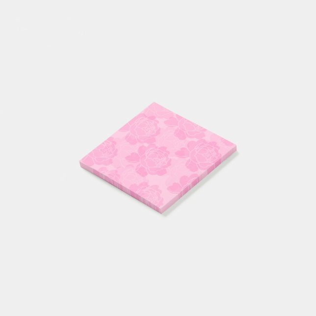 Peony Post-it-lappar Post-it Block (Vinklad)