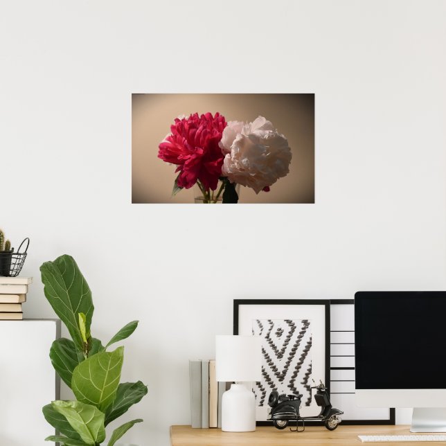 Peony Poster (Hemmakontoret)