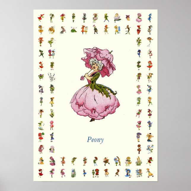 Peony Poster (Framsidan)