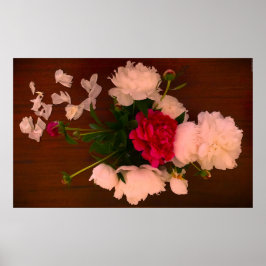 Peony Poster